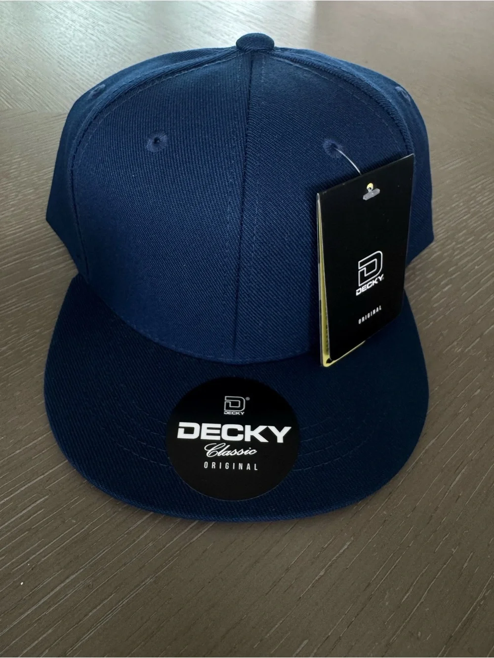 New Kids DECKY Snapback Hat - Navy Blue