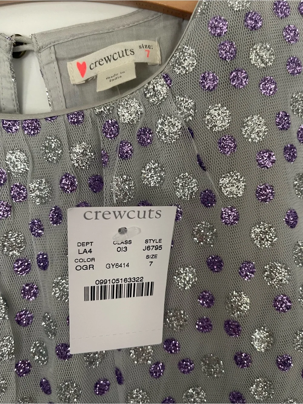 Crewcuts nwt size