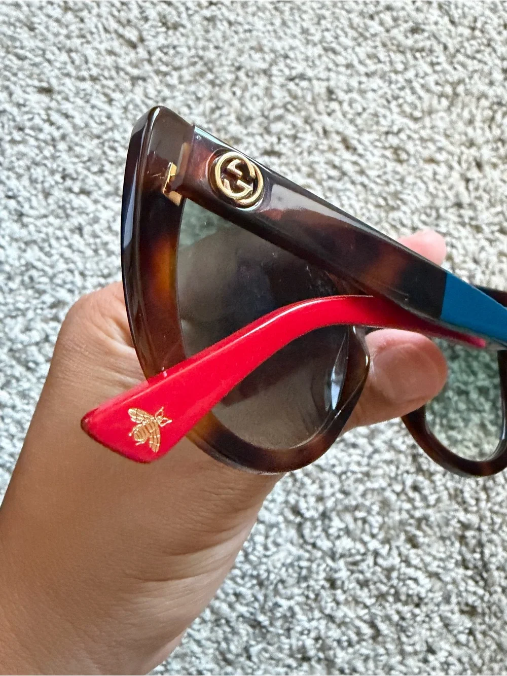 Gucci cateye tortoise