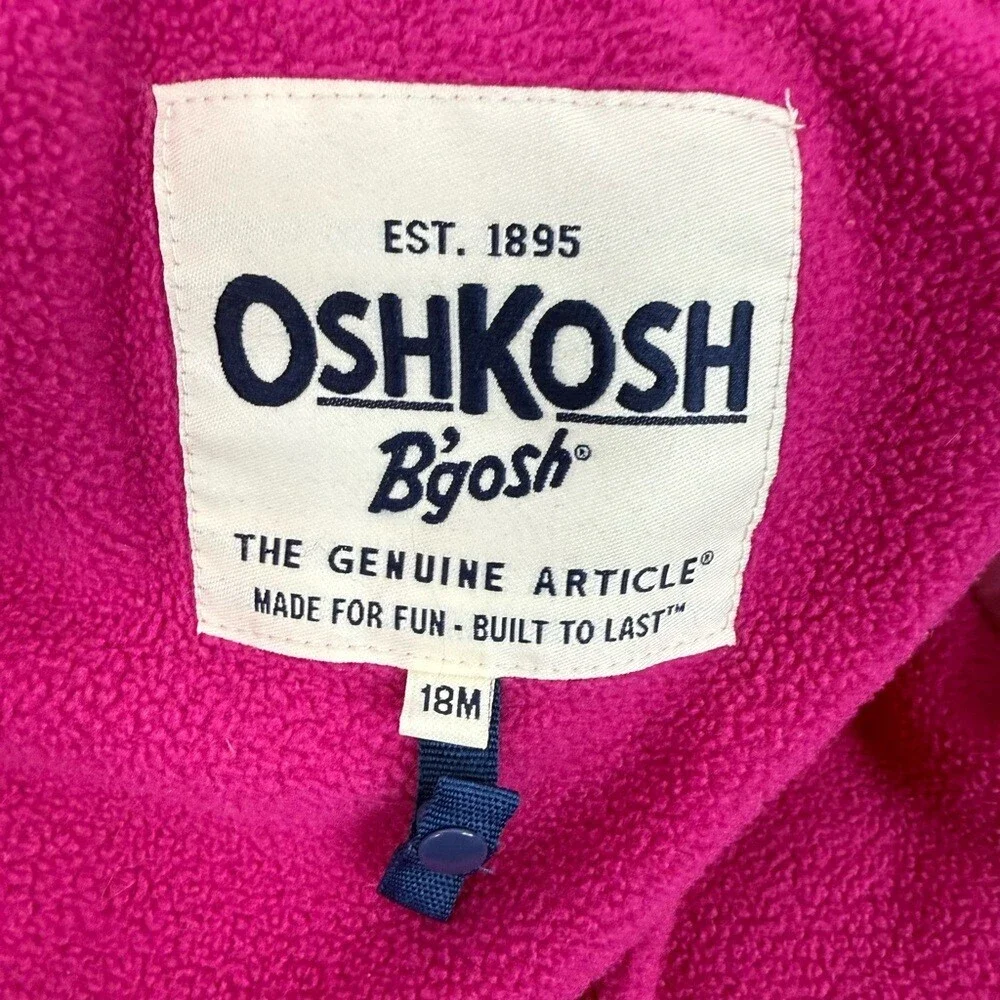 OshKosh Bgosh vibrant fuchsia