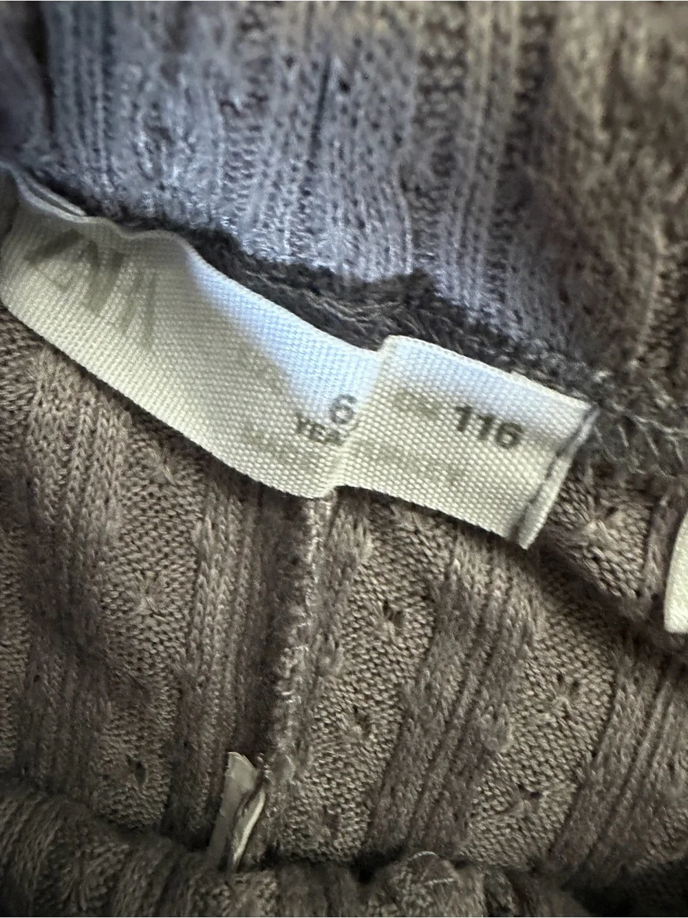 Zara girls ribbed