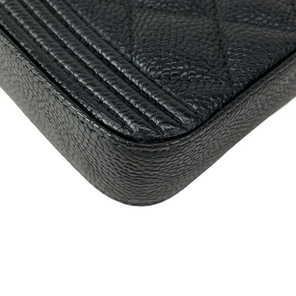 CHANEL boy matelasse