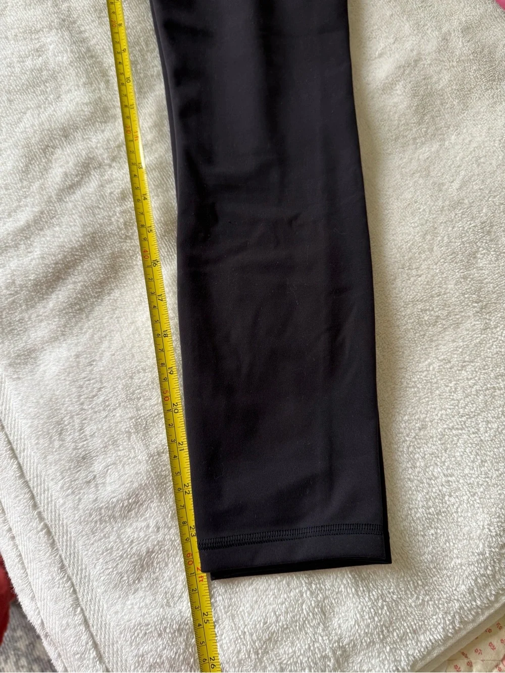 lululemon athletica Black High-Rise Leggings with Side Pockets