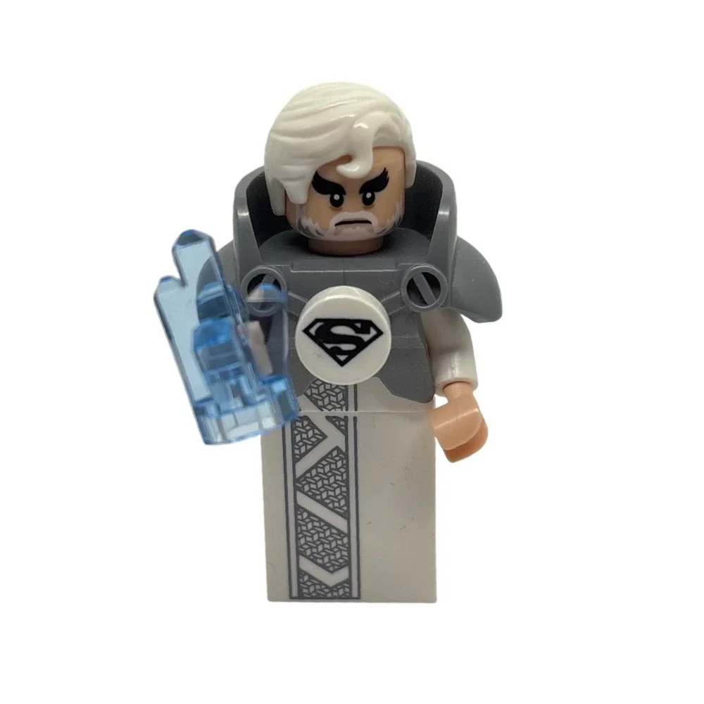 LEGO DC Super Heroes Jor-El Minifigure with Kryptonian Crystal White Robes