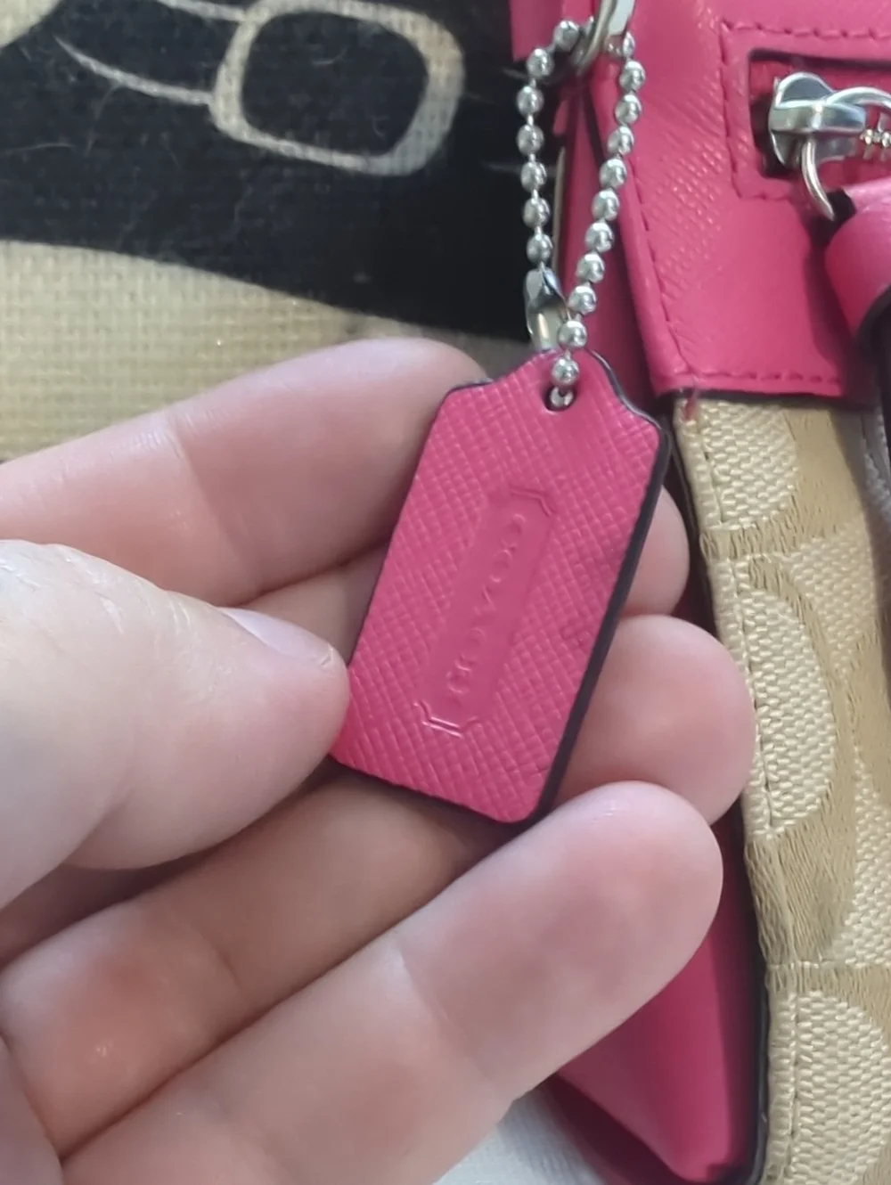 Coach wristlet signature
