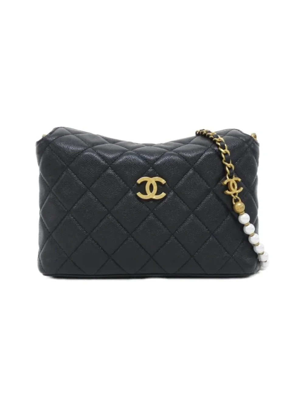 Chanel Chain Clutch Black