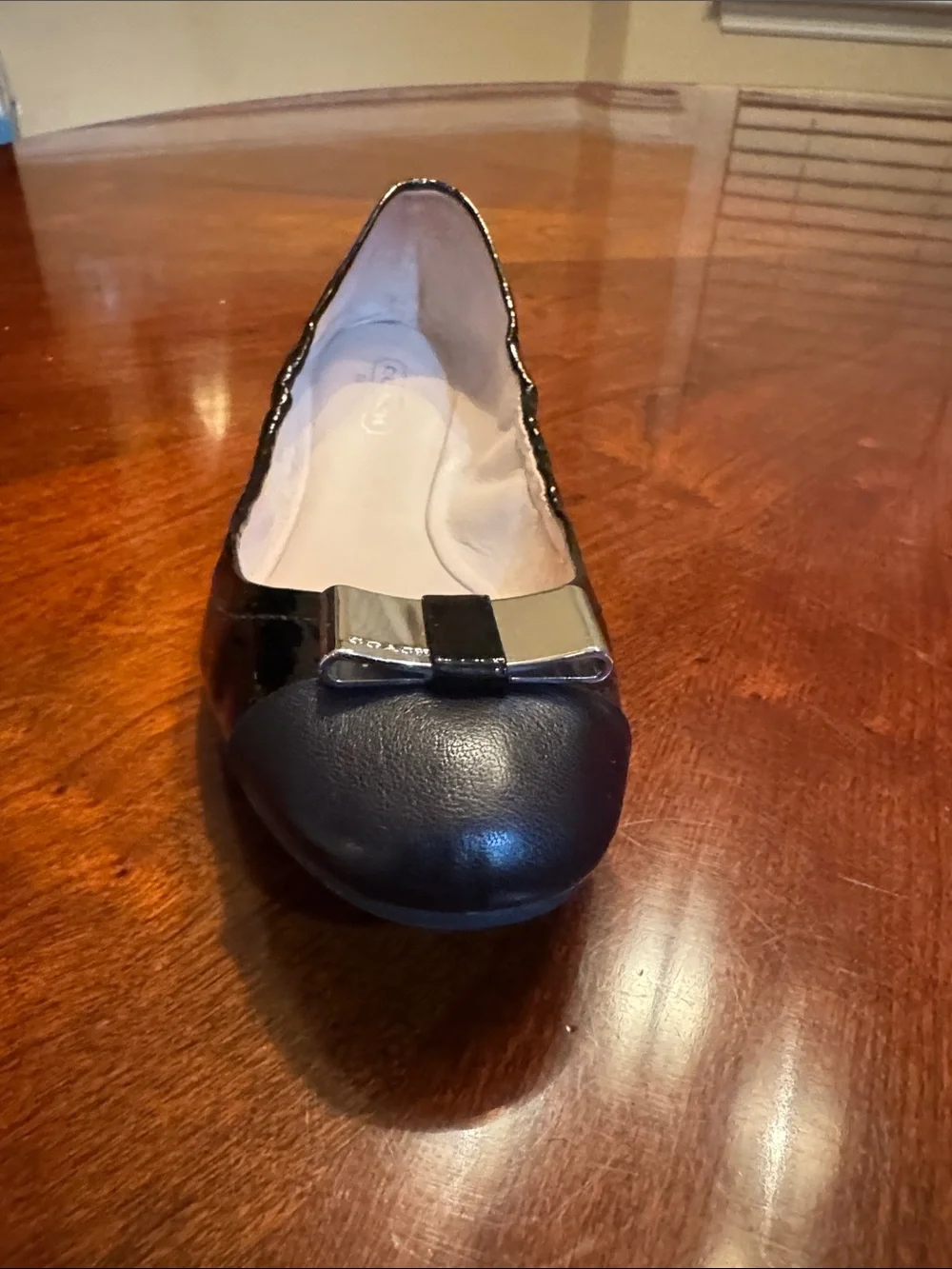 Coach sleek patent