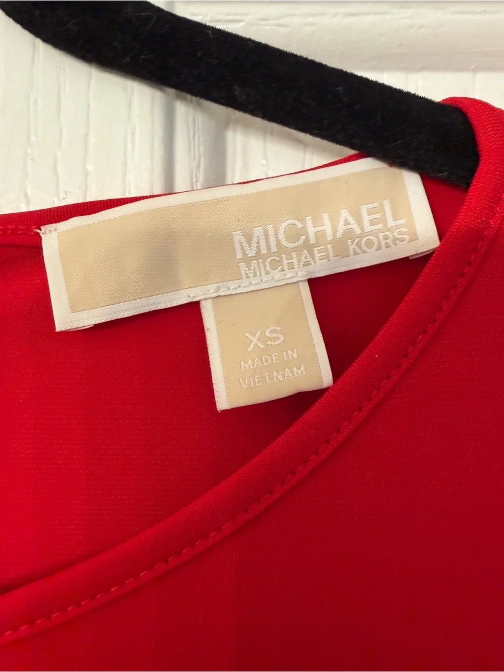 Michael Kors chic red