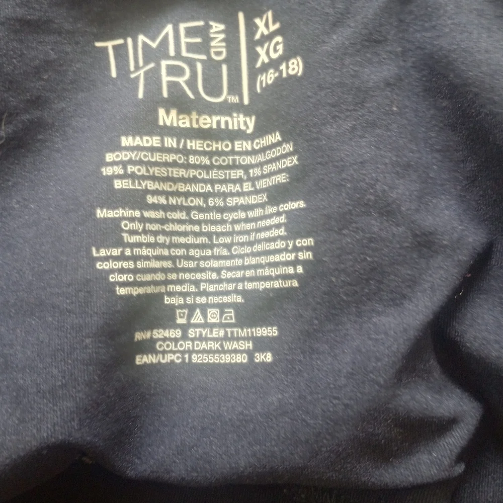 Time & Tru Maternity these time