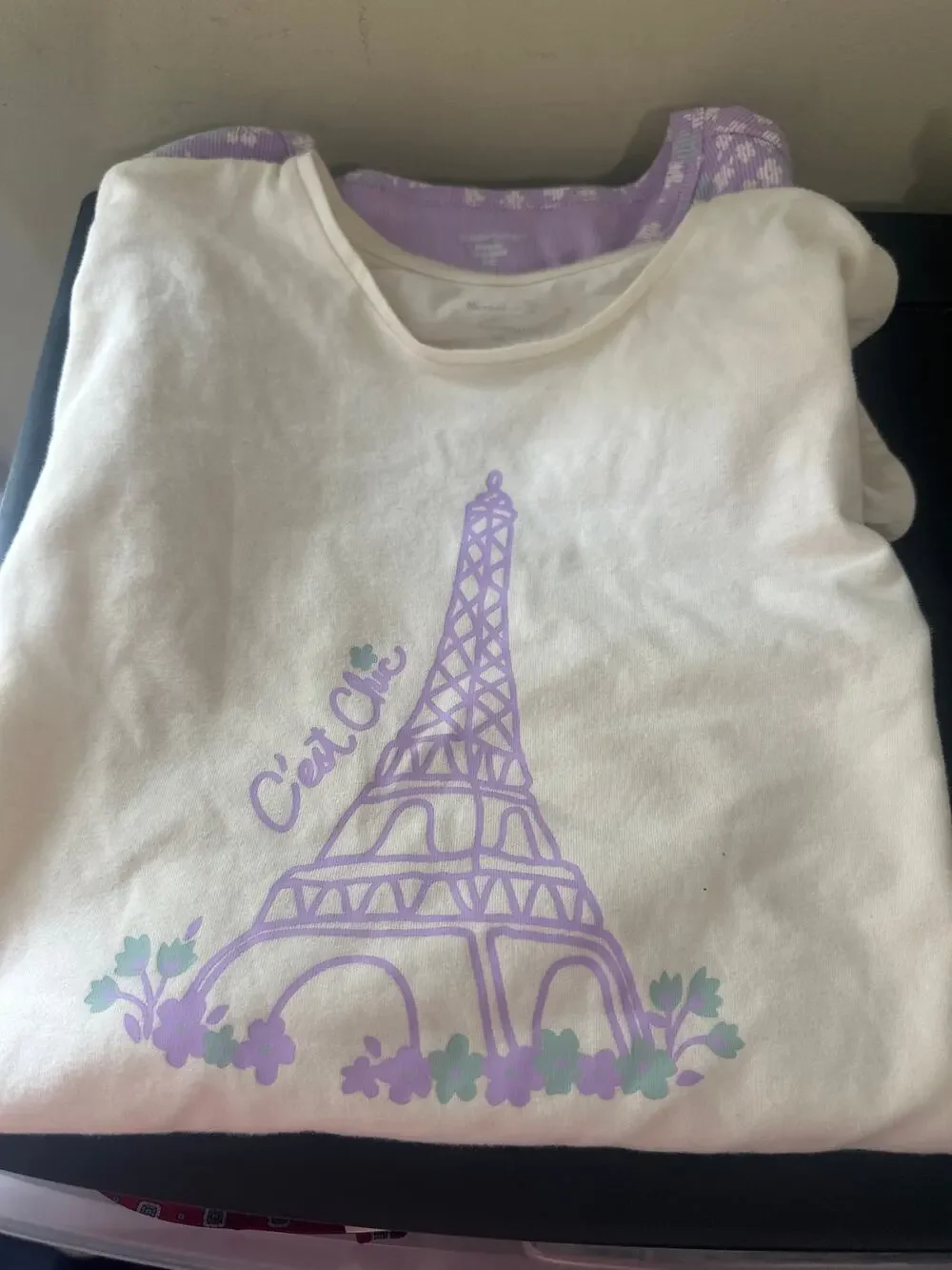 NWT Member's Mark 2 Piece Girls Playwear Set 10 k4