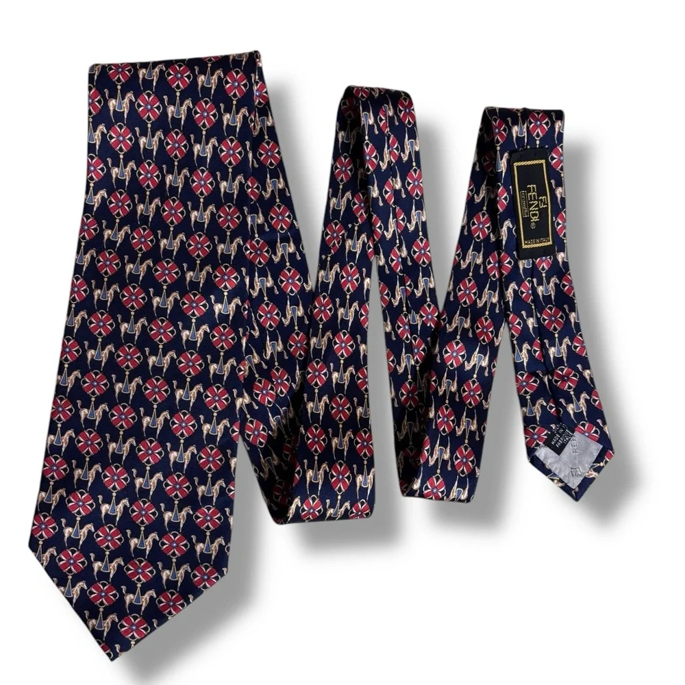Fendi 100% silk
