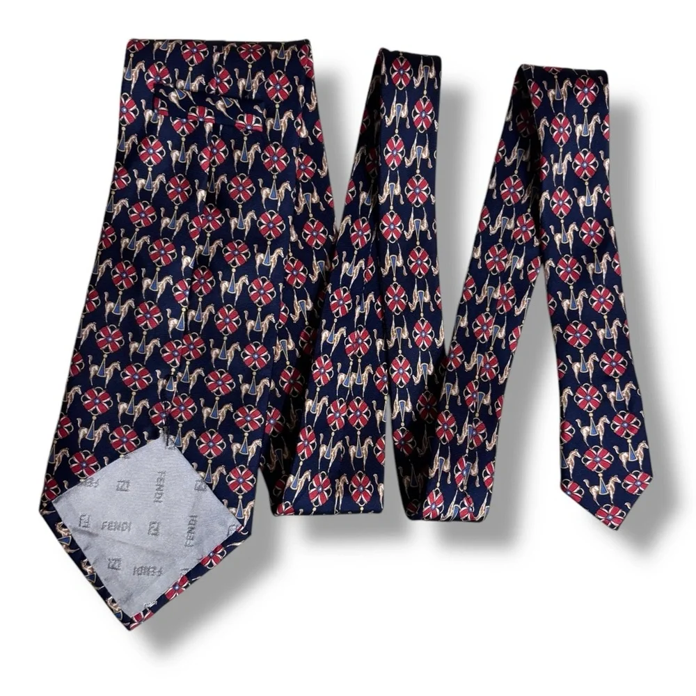 Fendi 100% silk