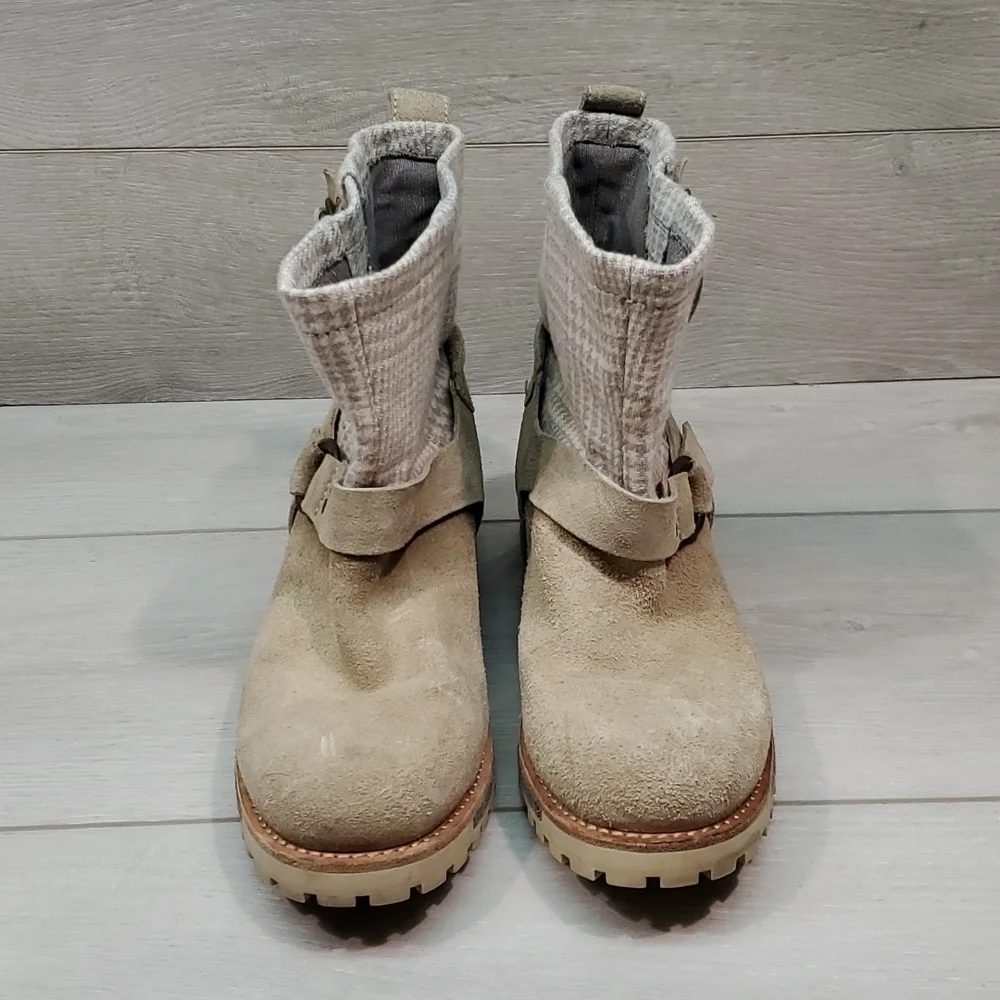 Woolrich Womens Baltimore Comfort Ankle Suede Booties shoes sz 7