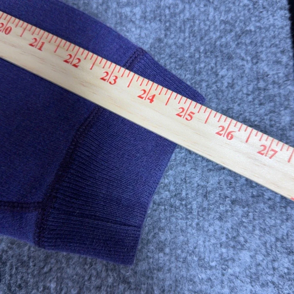 Tommy Bahama Mens 1/4 Zip Pullover Sweater Purple Heathered XL