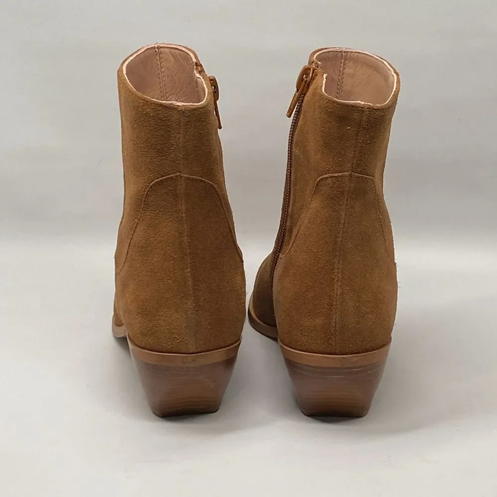 BRUNO MAGLI Fabiana Suede Ankle Boots size 37