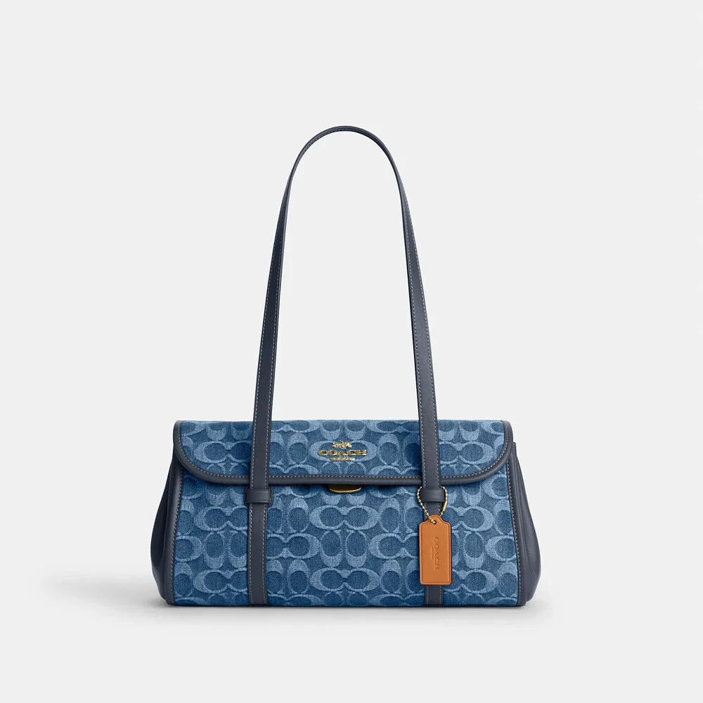 Coach signature denim