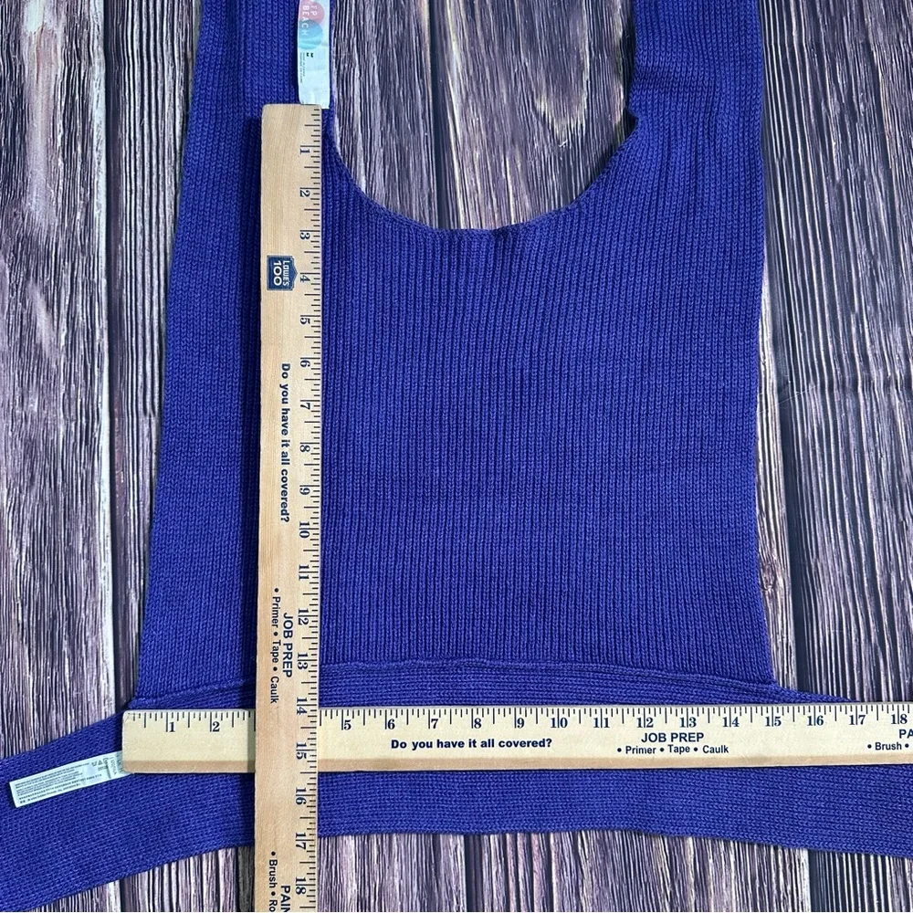 NWOT Free People Orchid Convertible Sweater‎ Tank in Supernova size medium