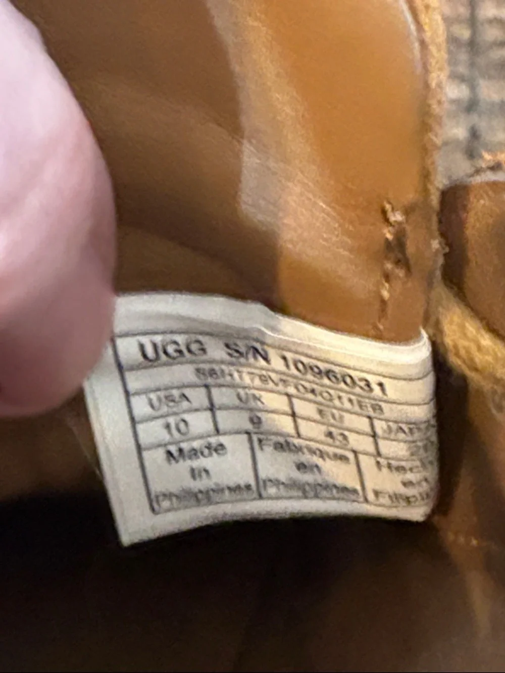 UGG define your