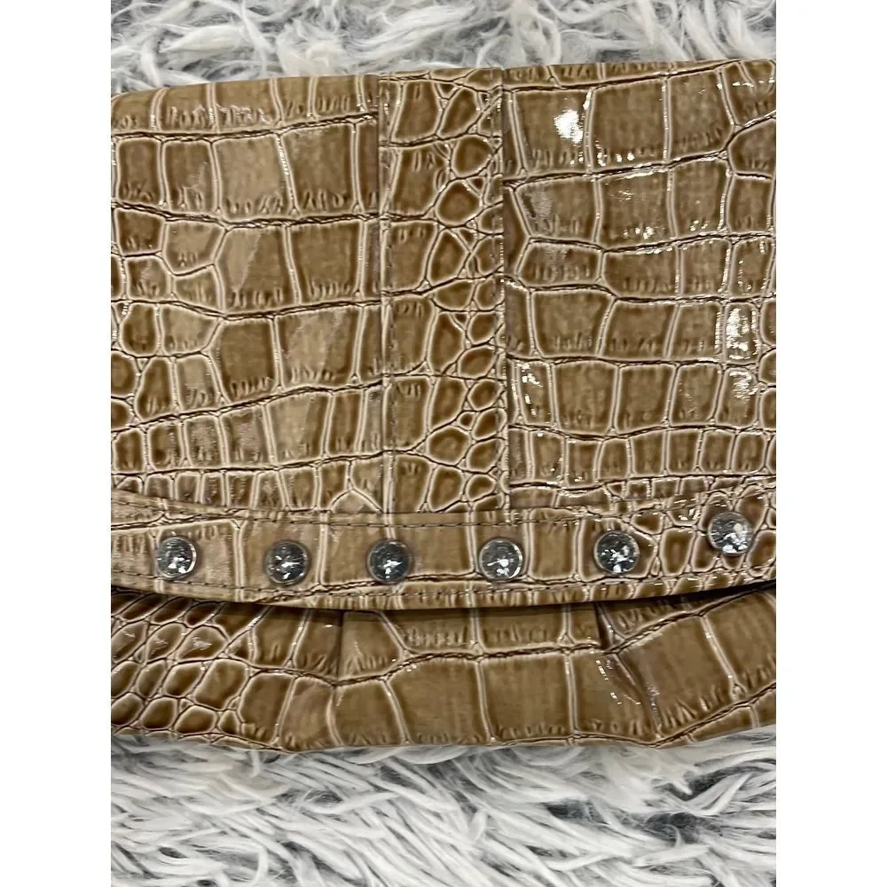 N/A tan rhinestones