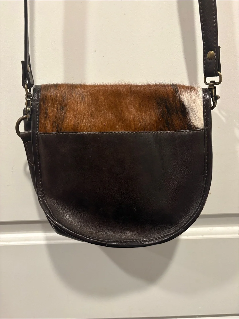 N/A brown cowhide