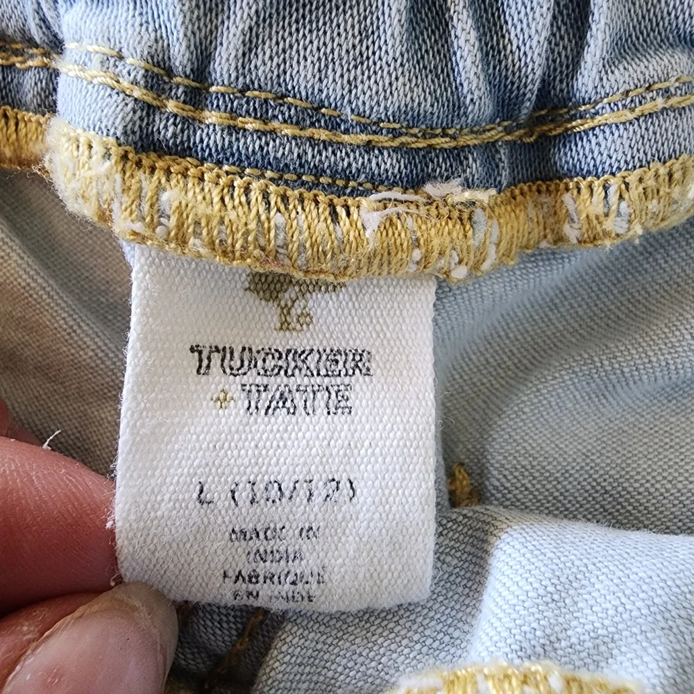 ⭐4/$20 Tucker + Tate Girls Denim Skirt Size Large‎