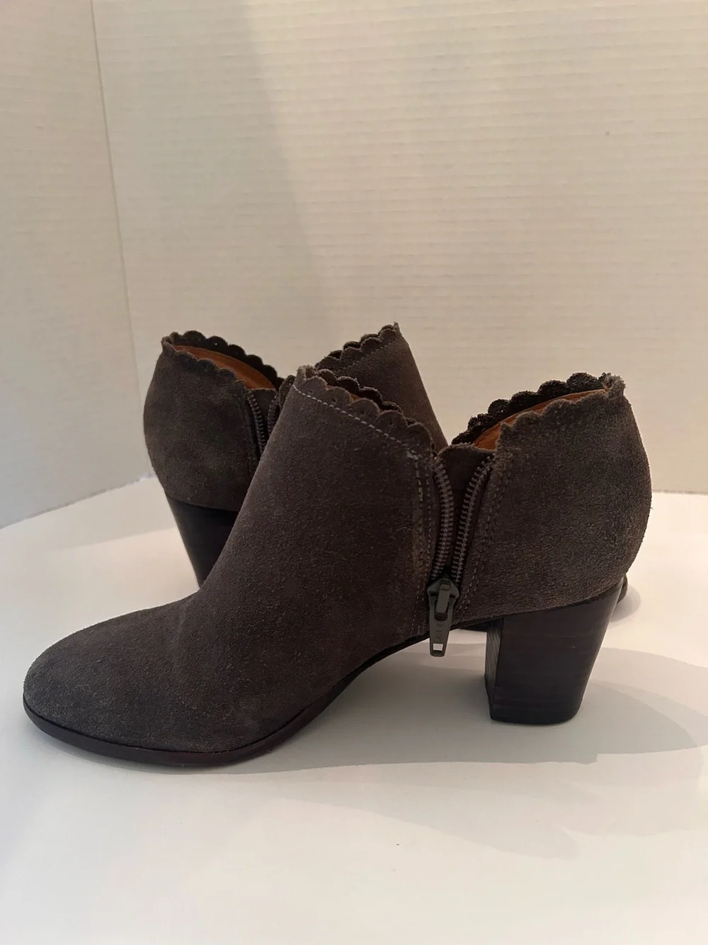Jack Rogers suede ankle