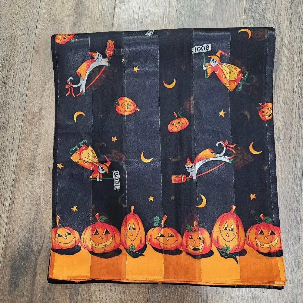 Cejon Halloween Pumpkin Witch Scarf‎ 60