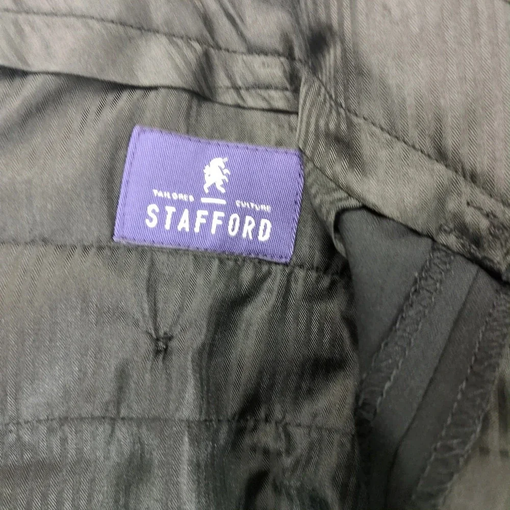 Stafford black pleated