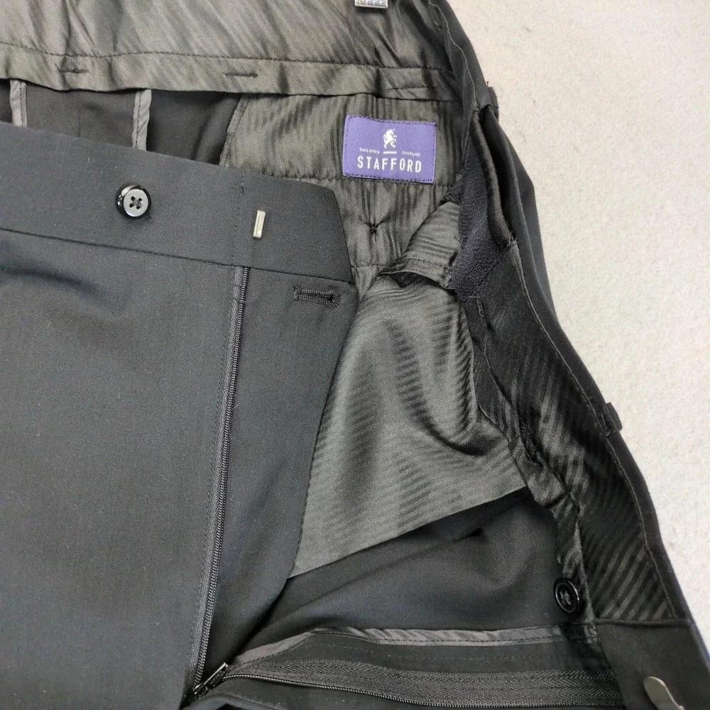Stafford black pleated