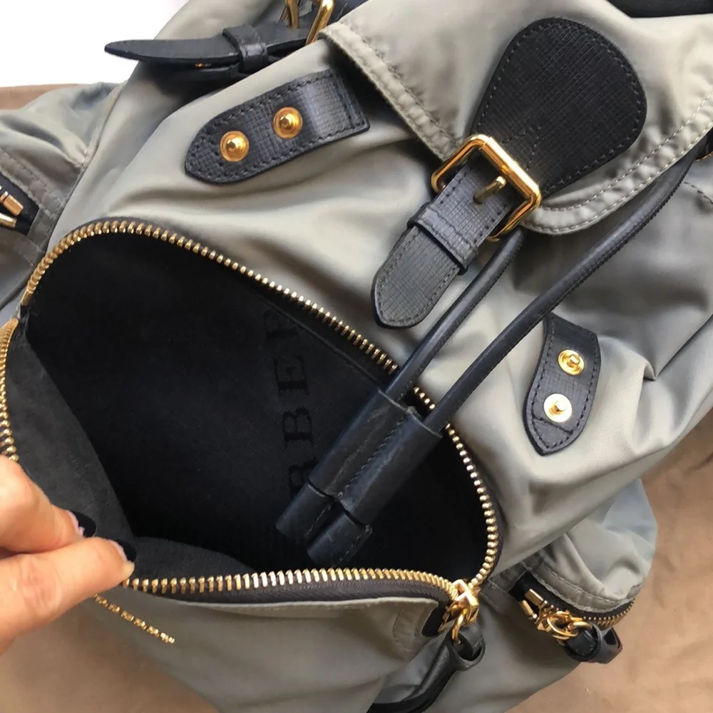 Burberry 🎒 rucksack gray