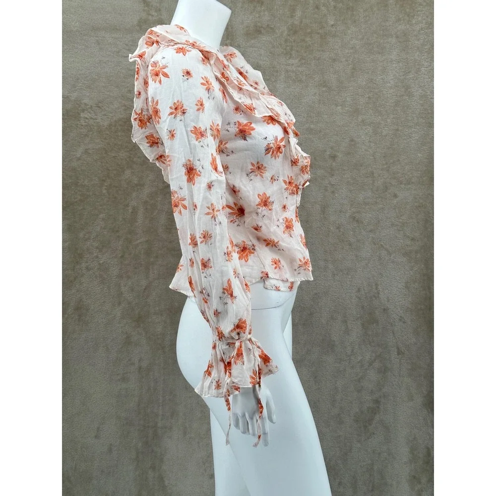 Free People measurements breathable print
