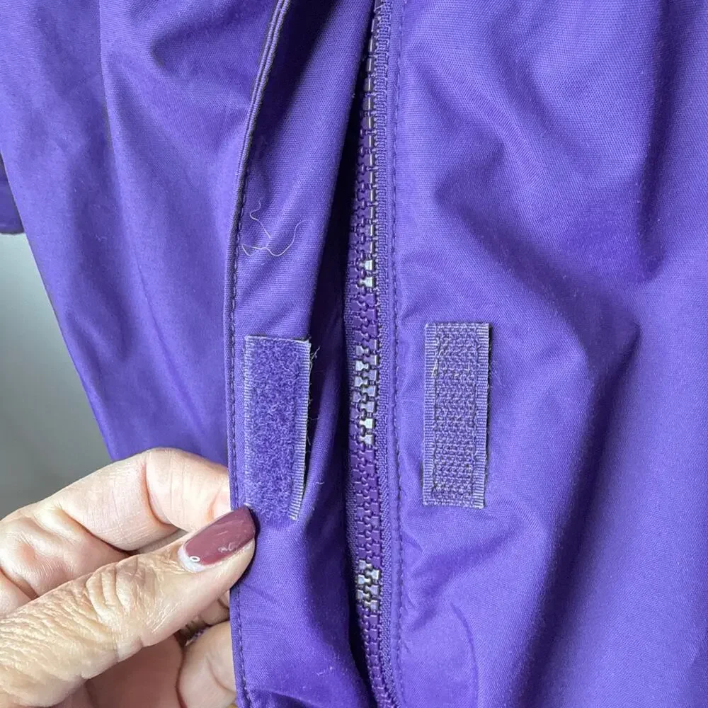 Columbia Woman's Purple 3-in-1‎ Interchange Jacket Medium Waterproof Hiking