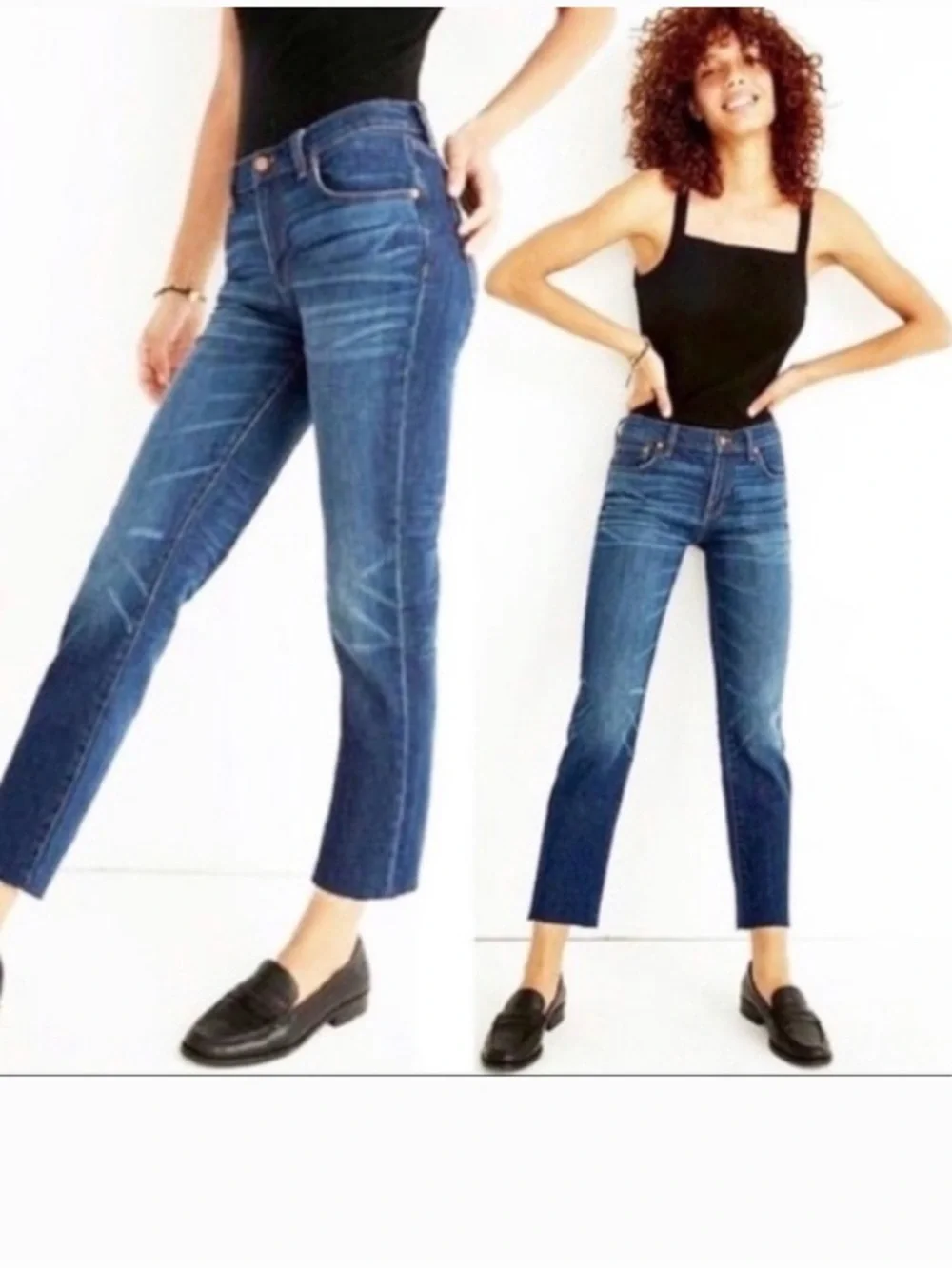 Madewell cropped ankle