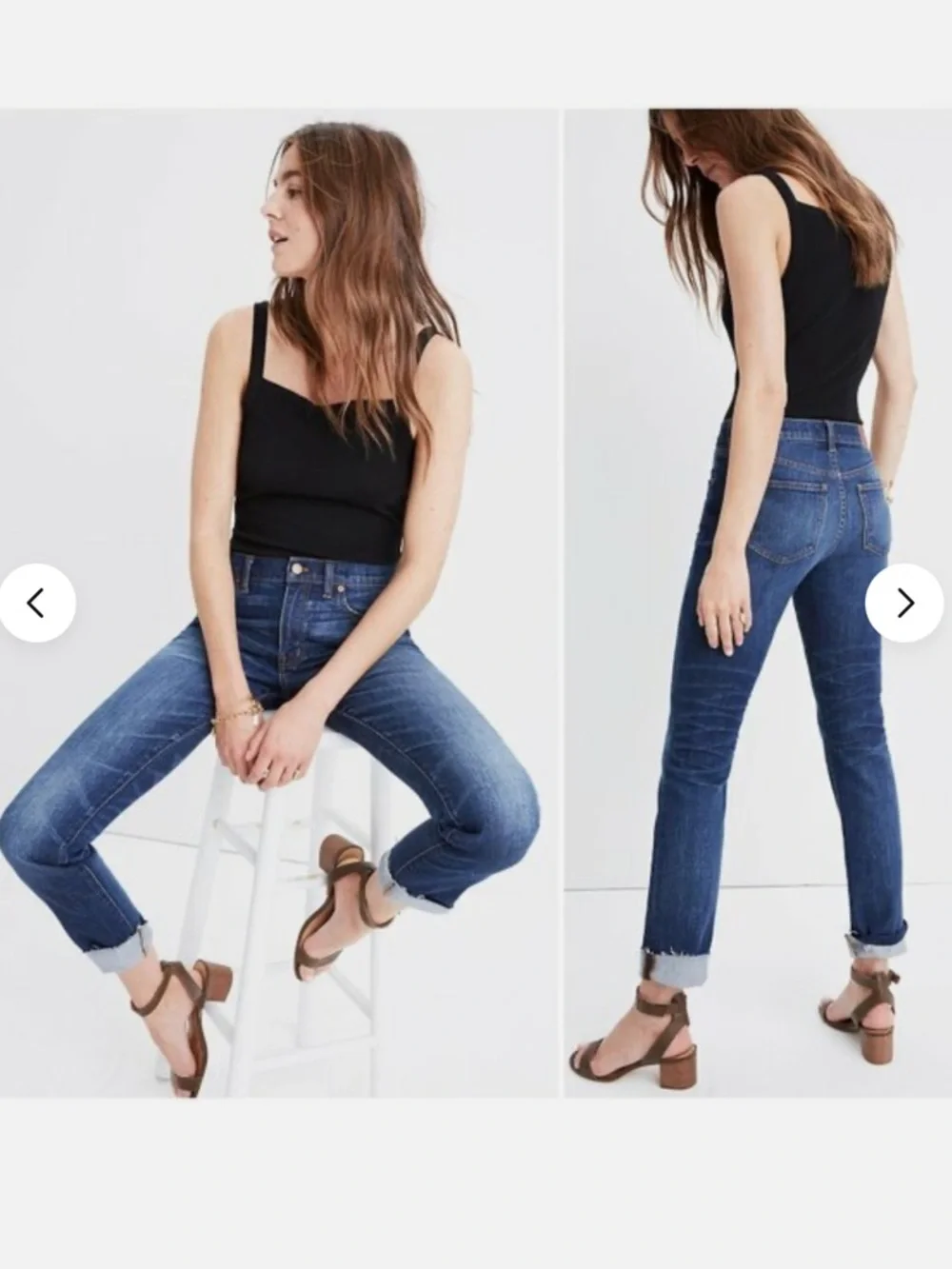 Madewell cropped ankle