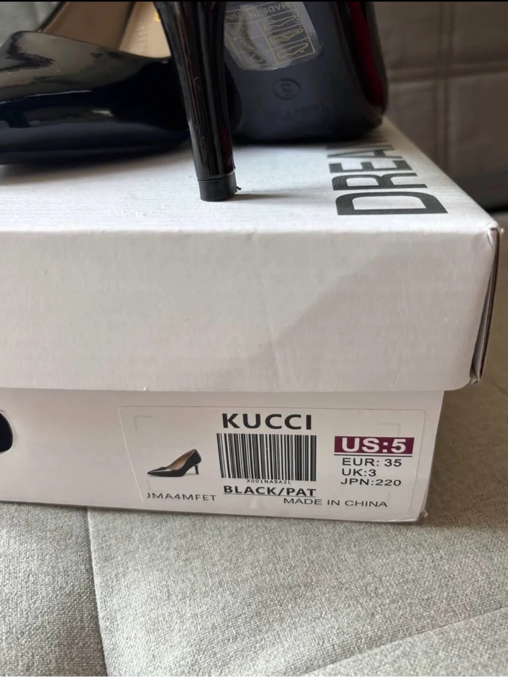 Dream Pairs classic black