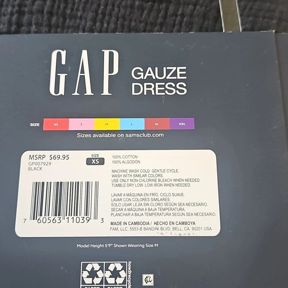 GAP women gauze