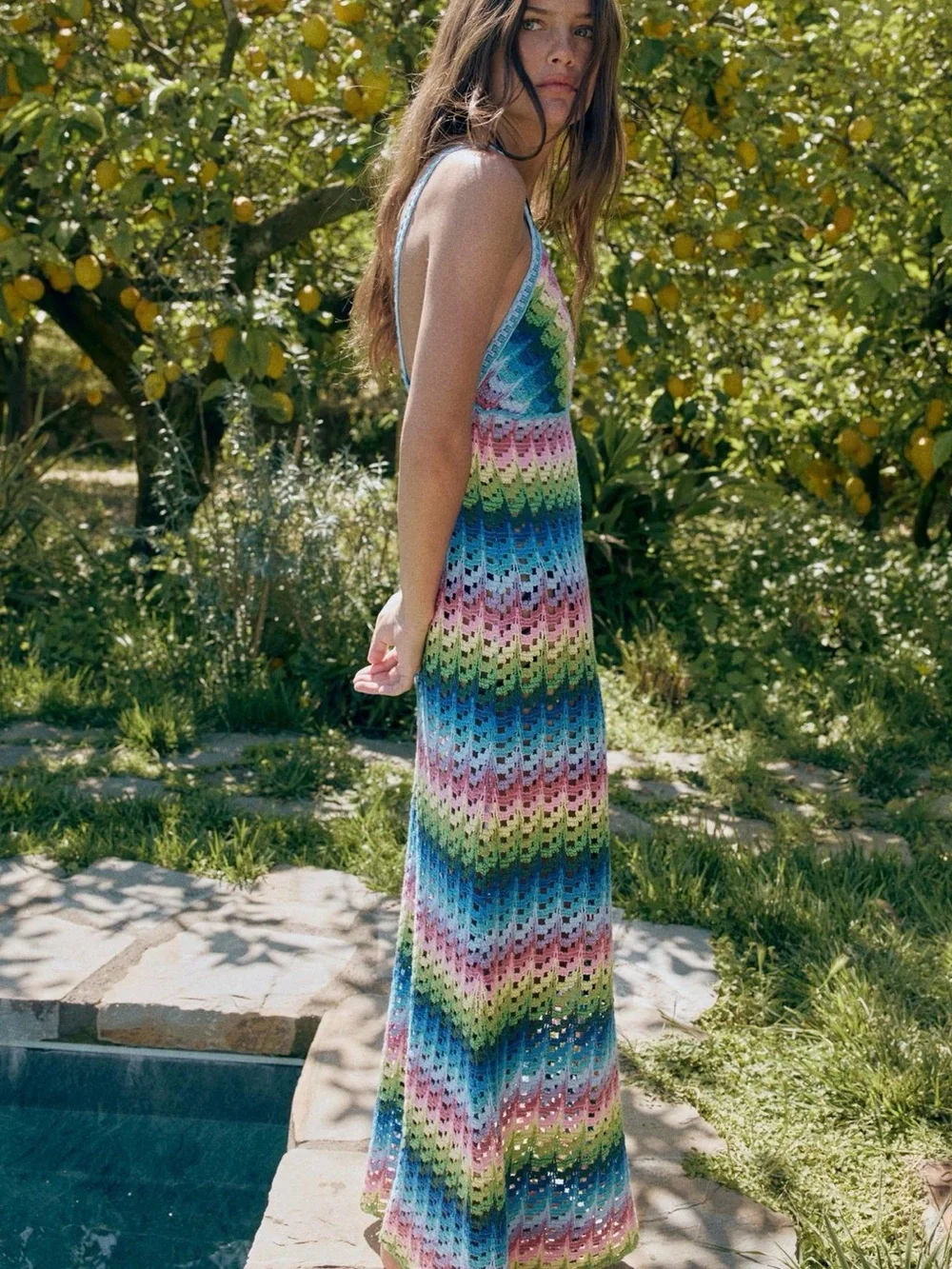 Zara open knit