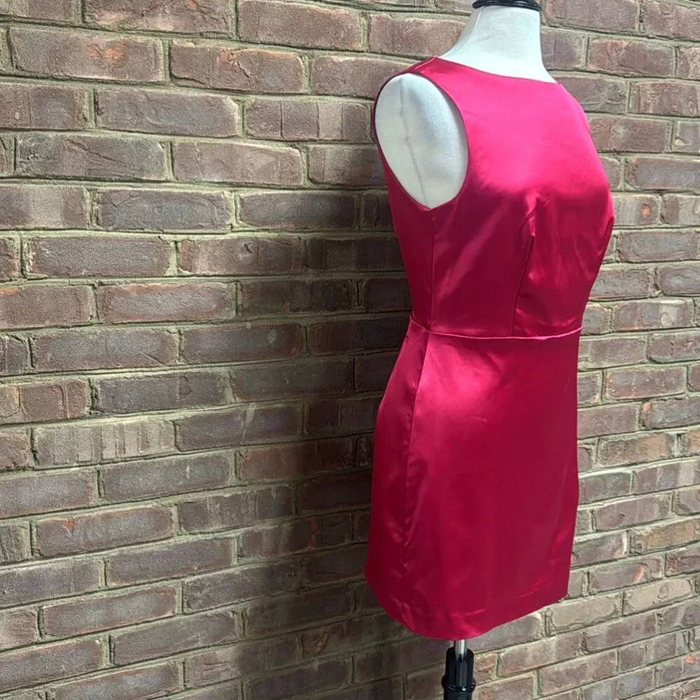 House of Harlow 1960 Women’s Magenta Sleeveless Mini Dress Sz 8