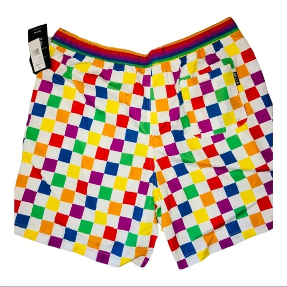 N/A rainbow checkered