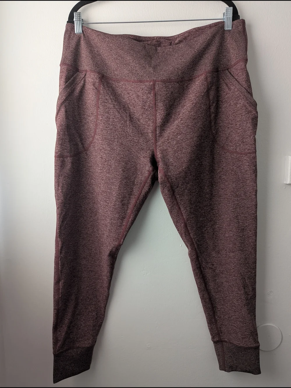 Zella Heathered Dusty Rose Pullover Size 2X