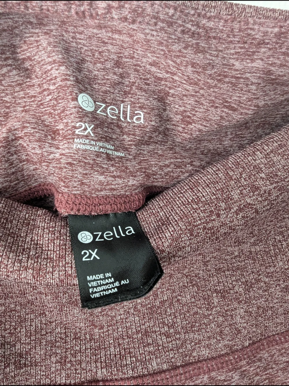 Zella soft heathered