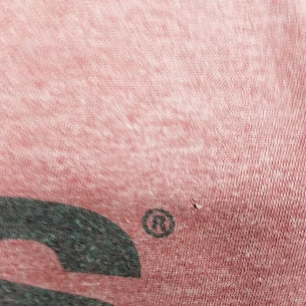 Levis Shirt‎ Mens Small Red Long Sleeve Arm Print Spell Out Logo