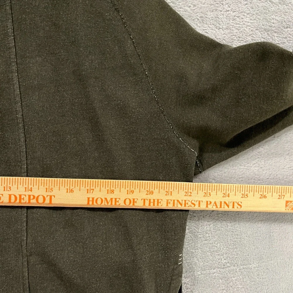 Lululemon Jacket Mens‎ Large Deep Cove Full Zip Hoodie High Neck Heavy Fleece