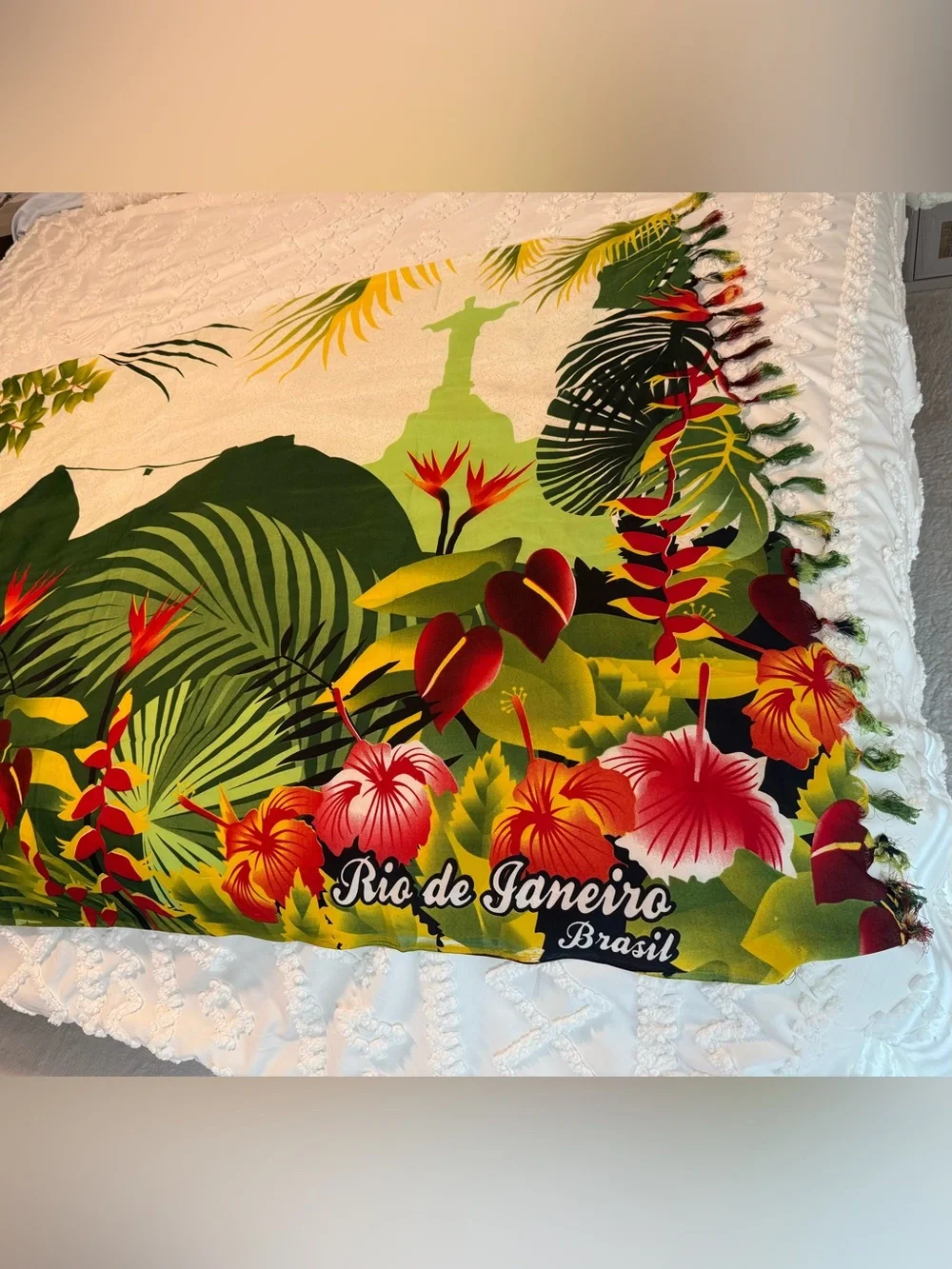 Tropical Pareo beach wrap, Brand new