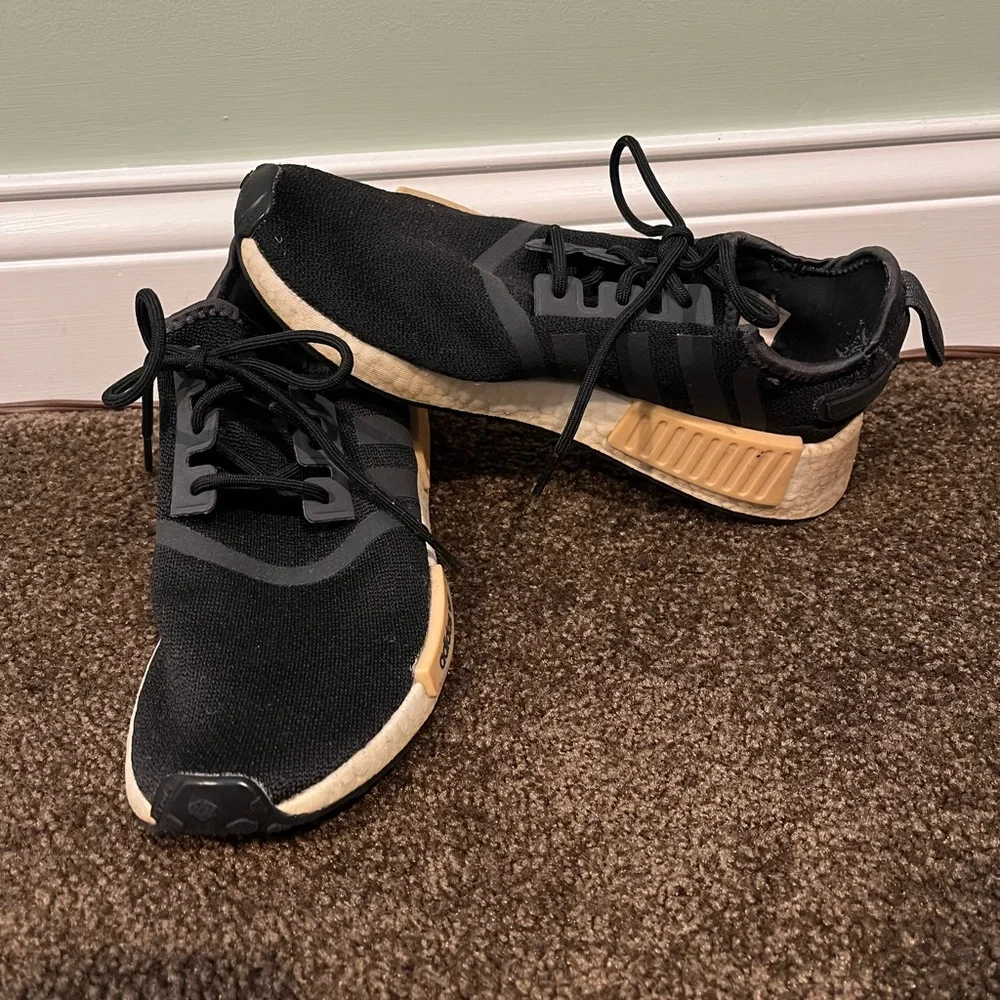Adidas Black NMD Sneakers Size 8