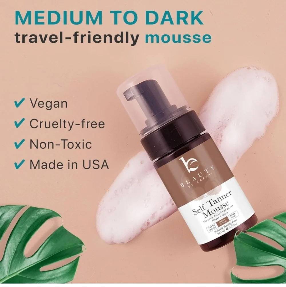 Self Tanner Tanning Mousse Kit 3.3 oz