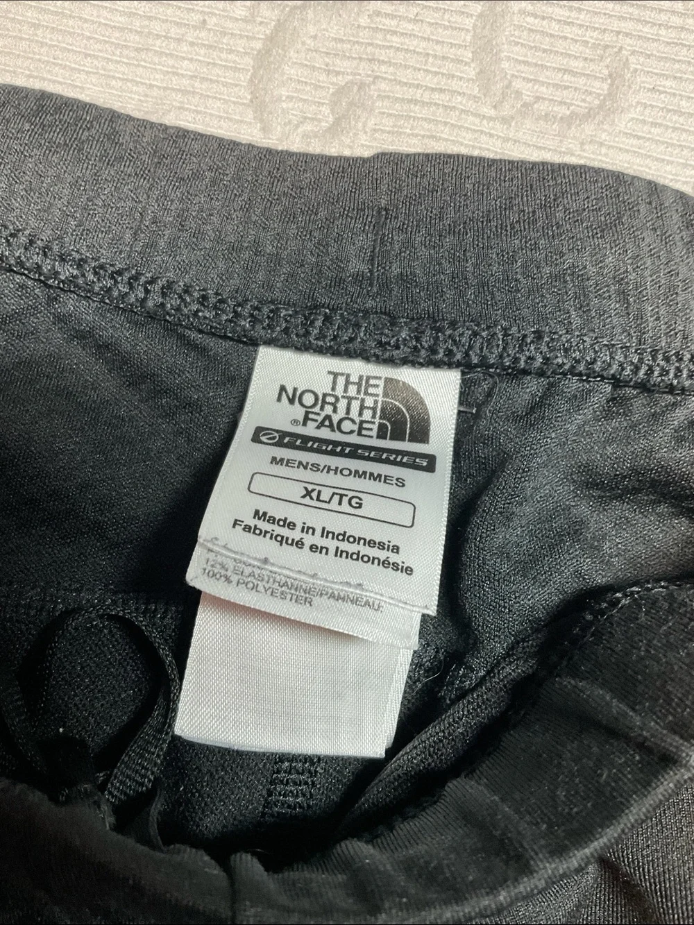The North Face black athletic