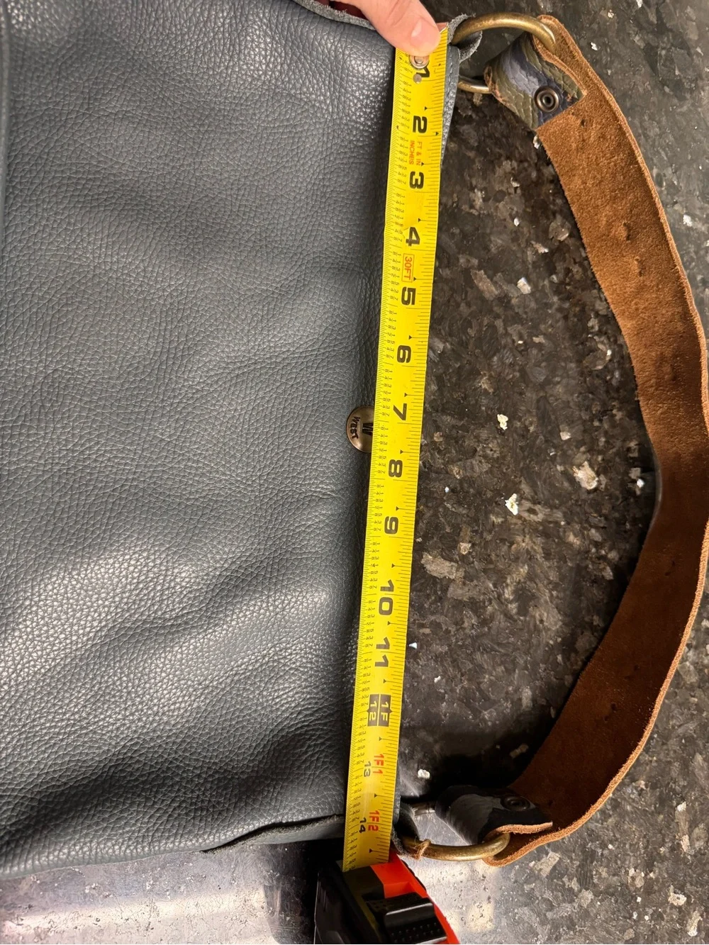 Two Bar West soft pebbled