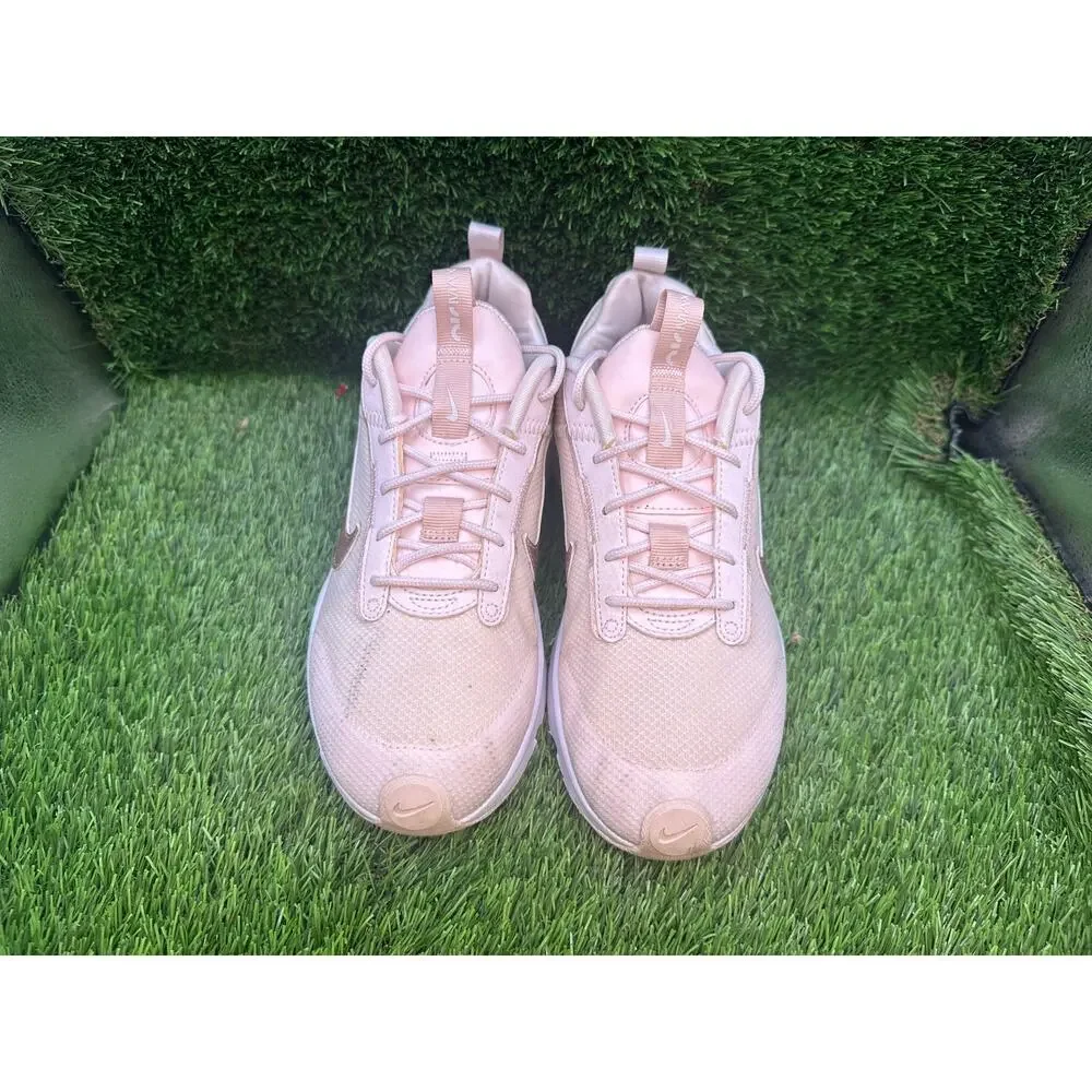 Nike Air Max INTRLK Lite DZ7288-600 Athletic Sneaker Womens 9 Pink Synthetic Gym