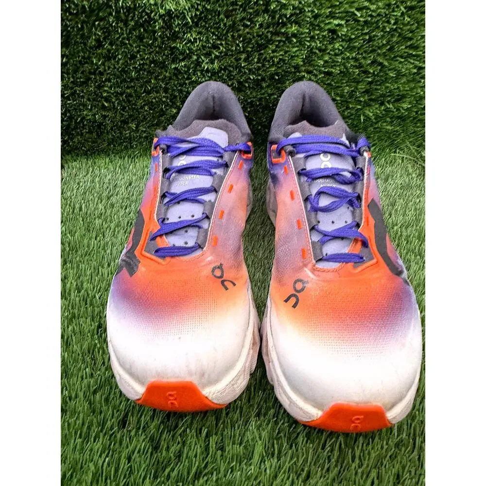 On Running Cloudmonster Hyper 3WE10122429 Athletic Sneaker Women's 9 Orange Gym